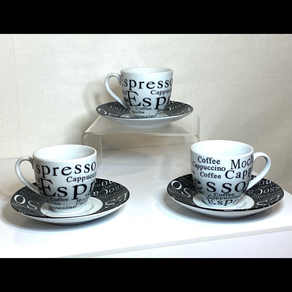NWOT Gibson Espresso Set